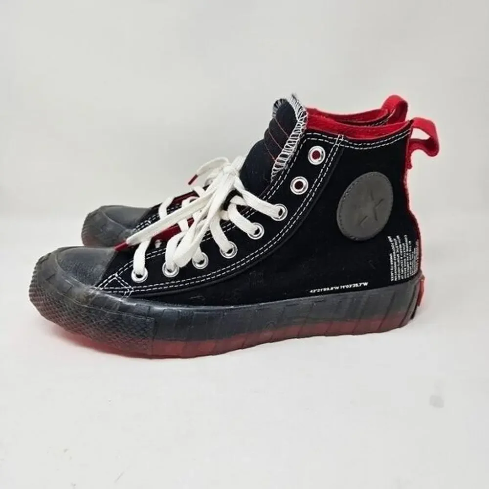 Converse Men's Sneakers 7 UNT1TL3D Hi Black/Almost Black Canvas